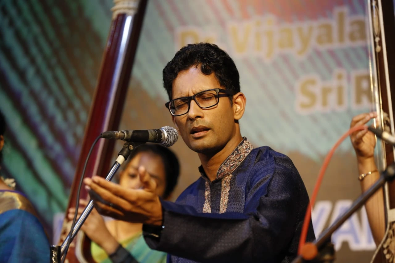 Ragavan Manian with VSA Founder-director Vidya Subramanian